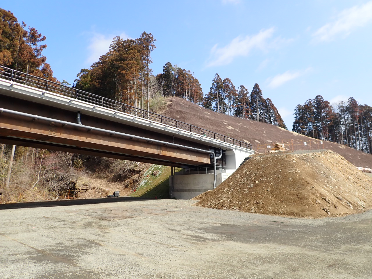 川内沢ダム３号橋の写真